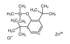 chlorozinc(1+),(2,6-ditert-butylbenzene-4-id-1-yl)oxy-trimethylsilane_112303-91-0