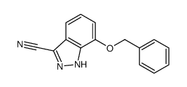 7-phenylmethoxy-1H-indazole-3-carbonitrile_1123169-54-9