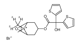 7-[2-Hydroxy(di-2-thienyl)acetoxy]-9-methyl-9-(2H3)methyl-3-oxa-9-azoniatricyclo[3.3.1.02,4]nonane bromide_1127226-56-5