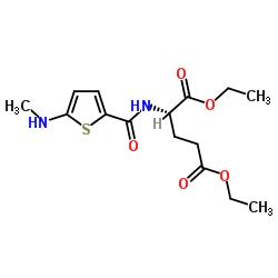 Diethyl N-[5-methylamino-2-thenoyl]-L-glutamate_112889-02-8