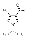 3-methyl-1-propan-2-ylpyrazole-4-carbonyl chloride_113100-62-2