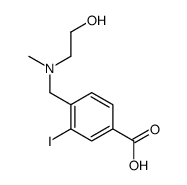 4-[[2-hydroxyethyl(methyl)amino]methyl]-3-iodobenzoic acid_1131622-46-2