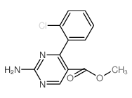 Methyl 2-amino-4-(2-chlorophenyl)pyrimidine-5-carboxylate_1133115-68-0