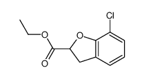Ethyl 7-chloro-2,3-dihydro-1-benzofuran-2-carboxylate_113730-55-5