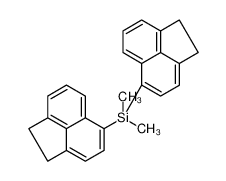 bis(1,2-dihydroacenaphthylen-5-yl)-dimethylsilane_113844-63-6