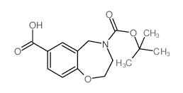 4-[(2-methylpropan-2-yl)oxycarbonyl]-3,5-dihydro-2H-1,4-benzoxazepine-7-carboxylic acid_1142210-79-4