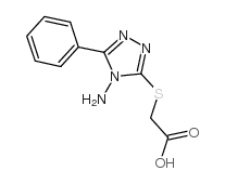 2-[(4-amino-5-phenyl-1,2,4-triazol-3-yl)sulfanyl]acetic acid_114402-22-1