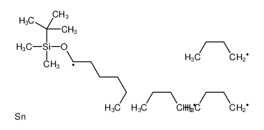 tert-butyl-dimethyl-(1-tributylstannylhexoxy)silane_114551-33-6