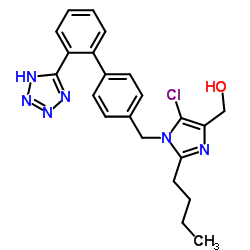 [2-butyl-5-chloro-1-[[4-[2-(2H-tetrazol-5-yl)phenyl]phenyl]methyl]imidazol-4-yl]methanol_114799-13-2