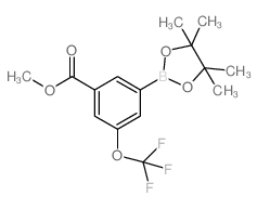 3-Methoxycarbonyl-5-trifluoromethoxylphenylboronic acid, pinacol ester_1150561-63-9