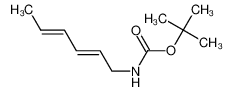 Carbamic acid, 2,4-hexadienyl-, 1,1-dimethylethyl ester, (E,E)- (9CI)_115270-12-7