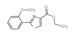 ethyl 2-(2-methoxyphenyl)-1,3-thiazole-4-carboxylate_115299-16-6