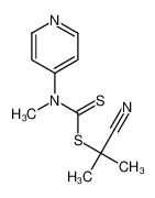 2-cyanopropan-2-yl N-methyl-N-pyridin-4-ylcarbamodithioate_1158958-96-3