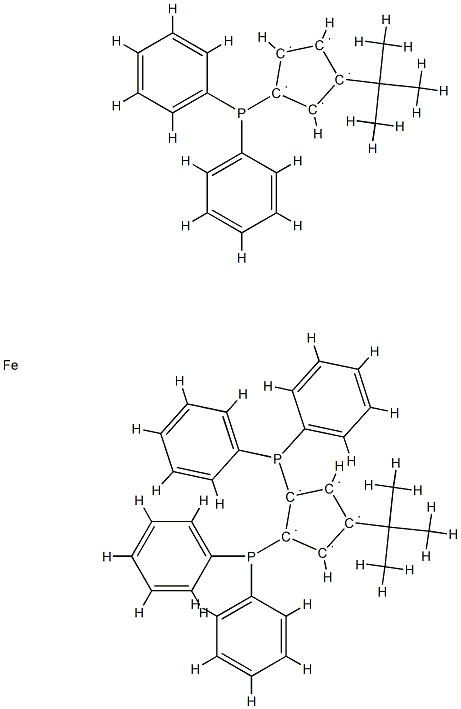 1',4-Bis(t-butyl)-1,2,3'-tris(diphenylphosphino)ferrocene_1159850-42-6