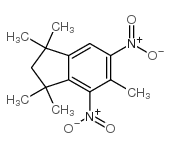 1,1,3,3,5-pentamethyl-4,6-dinitroindane_116-66-5