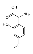 2-amino-2-(2-hydroxy-4-methoxyphenyl)acetic acid_117427-61-9