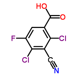2,4-Dichloro-3-cyano-5-fluorobenzoic acid_117528-58-2