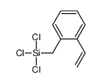 trichloro-[(2-ethenylphenyl)methyl]silane_117548-21-7