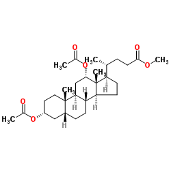 3α,12α-Diacetoxy-5β-cholan-24-oic acid methyl ester_1181-44-8