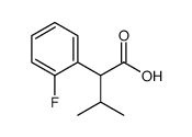 2-(2-Fluorophenyl)-3-methylbutanoic acid_1181574-74-2