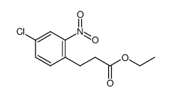 ethyl 3-(4-chloro-2-nitrophenyl)propanoate_1185180-58-8