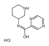 N-piperidin-3-ylpyrazine-2-carboxamide,hydrochloride_1185309-85-6