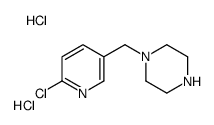 1-[(6-Chloro-3-pyridinyl)methyl]piperazine dihydrochloride_1185312-79-1