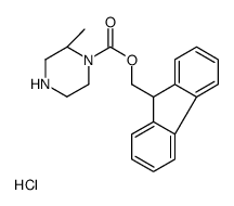 9H-fluoren-9-ylmethyl (2R)-2-methylpiperazine-1-carboxylate,hydrochloride_1187930-83-1