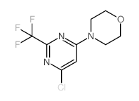 4-[6-chloro-2-(trifluoromethyl)pyrimidin-4-yl]morpholine_1189444-94-7