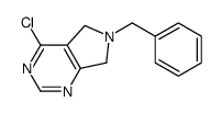 6-benzyl-4-chloro-5,7-dihydropyrrolo[3,4-d]pyrimidine_1190984-93-0