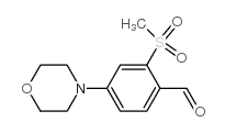 2-methylsulfonyl-4-morpholin-4-ylbenzaldehyde_1197193-29-5