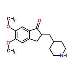 5,6-Dimethoxy-2-(piperidin-4-yl)methylene-indan-1-one_120014-30-4