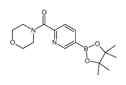 Morpholino(5-(4,4,5,5-tetramethyl-1,3,2-dioxaborolan-2-yl)pyridin-2-yl)methanone_1201644-47-4