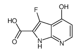 3-Fluoro-4-hydroxy-1H-pyrrolo[2,3-b]pyridine-2-carboxylic acid_1204476-04-9