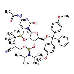 DMT-2′O-TBDMS-rC(ac) Phosphoramidite_121058-88-6