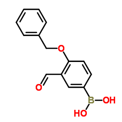 [4-(Benzyloxy)-3-formylphenyl]boronic acid_121124-98-9