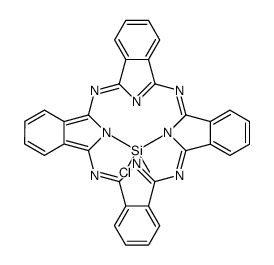 Methylsilicon(IV) phthalocyanine chloride_12118-97-7