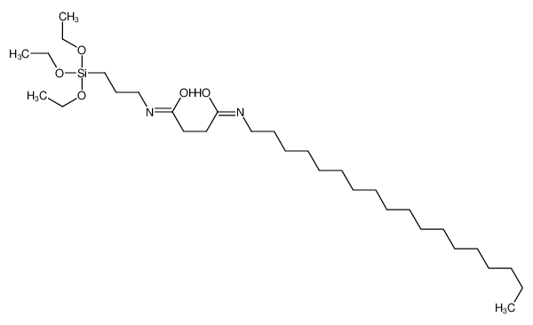 N-octadecyl-N'-(3-triethoxysilylpropyl)butanediamide_121231-18-3