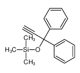 1,1-diphenylprop-2-ynoxy(trimethyl)silane_121284-44-4