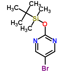 5-bromo-2-(tert-butyldimethylsilyloxy)pyrimidine_121519-00-4