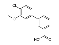 4-Chloro-3-methoxybiphenyl-3-carboxylic acid_1215205-64-3