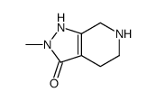 2-methyl-4,5,6,7-tetrahydro-1H-pyrazolo[3,4-c]pyridin-3-one_1215484-46-0
