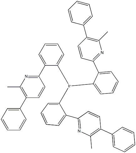 IridiuM, tris[2-(6-Methyl-5-phenyl-2-pyridinyl-kN)phenyl-kC]_1215692-54-8