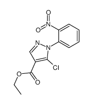 ethyl 5-chloro-1-(2-nitrophenyl)pyrazole-4-carboxylate_121716-35-6