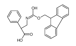 (R)-3-((((9H-Fluoren-9-yl)methoxy)carbonyl)amino)-2-phenylpropanoic acid_1217722-24-1
