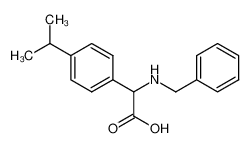 2-(benzylamino)-2-(4-isopropylphenyl)acetic acid_1218718-32-1