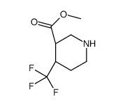 methyl (3R,4S)-4-(trifluoromethyl)piperidine-3-carboxylate_1221818-95-6