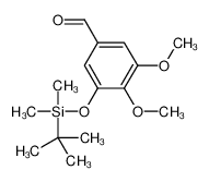 3-[tert-butyl(dimethyl)silyl]oxy-4,5-dimethoxybenzaldehyde_122271-47-0