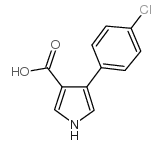 4-(4-chlorophenyl)-1H-pyrrole-3-carboxylic acid_122453-98-9