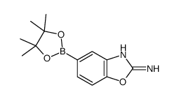 5-(4,4,5,5-Tetramethyl-1,3,2-dioxaborolan-2-yl)benzo[d]oxazol-2-amine_1224844-66-9